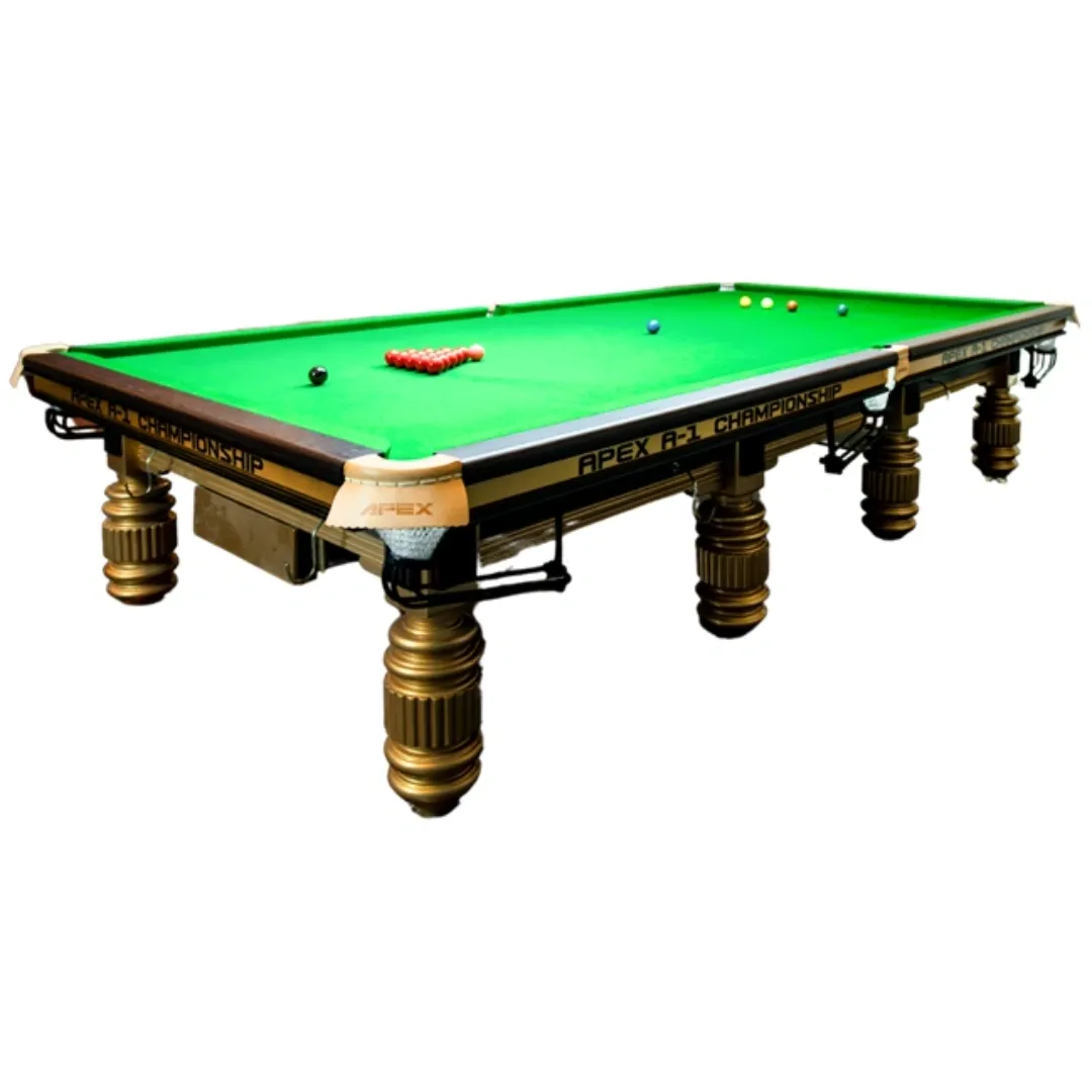 SNOOKER　251 Apex A1 Championship Snooker Table 6X12 ft – Cues on Apex