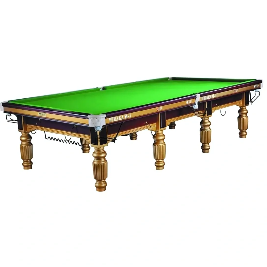 Wiraka M1 Gold Snooker Table 6X12 ft