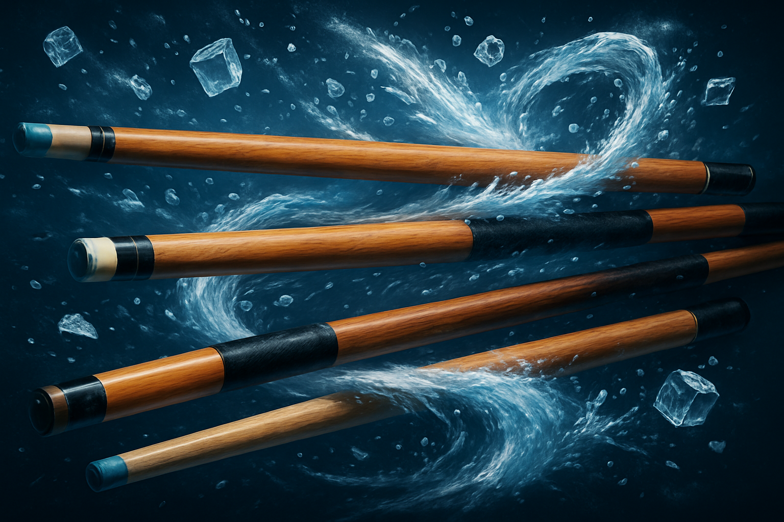 Add ices moving around cues and it should be horizonal